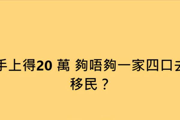 20万投资英国移民怎么样（求助移民英国够不够）.