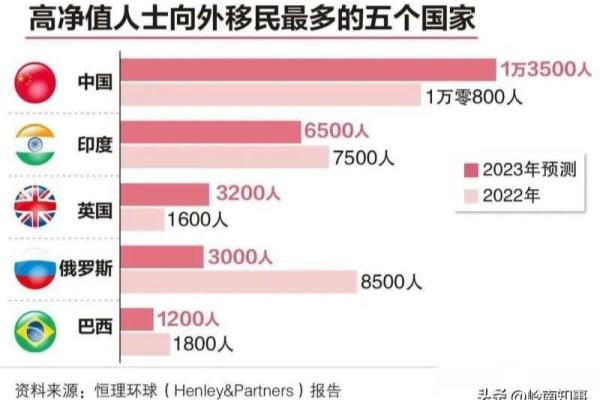 2023年中国移民人数统计（2023年中国富豪移民数）.